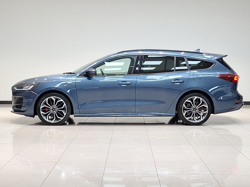 Ford Focus 1.0 Ecoboost Hybrid Mhev 155 St-line X LM23UWA Blue #4