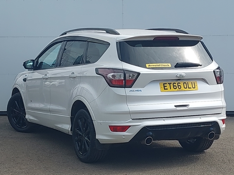 Ford Kuga 2.0 Tdci 180 St-line ET66OLU White #2
