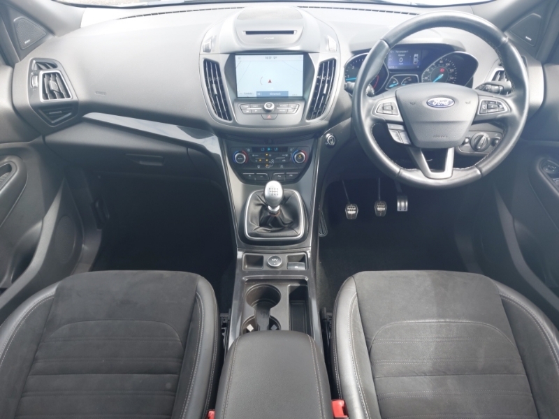 Ford Kuga 2.0 Tdci 180 St-line ET66OLU White #3