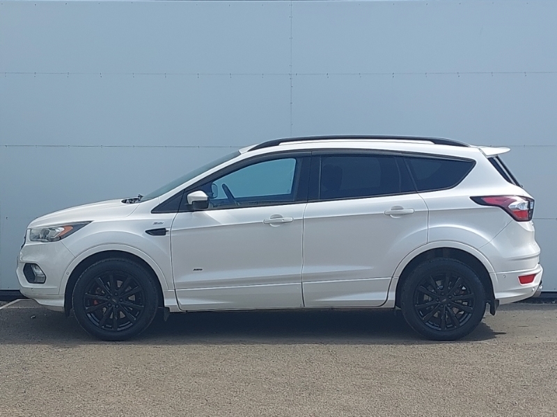 Ford Kuga 2.0 Tdci 180 St-line ET66OLU White #4