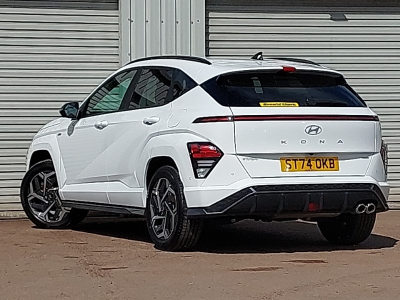 Hyundai Kona 1.6 Gdi Hybrid N Line S Dct ST74OKB White #2