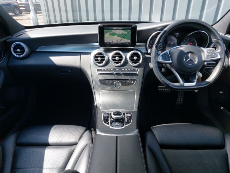 Mercedes-Benz C Class C220d Amg Line 9G-tronic SO18XWC Silver #3