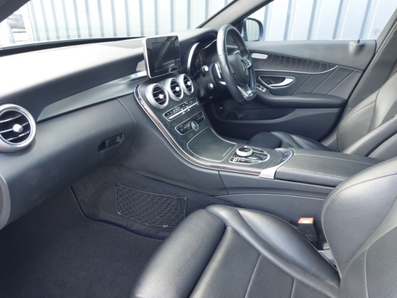 Mercedes-Benz C Class C220d Amg Line 9G-tronic SO18XWC Silver #5