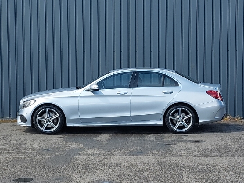 Mercedes-Benz C Class C220d Amg Line 9G-tronic SO18XWC Silver #4