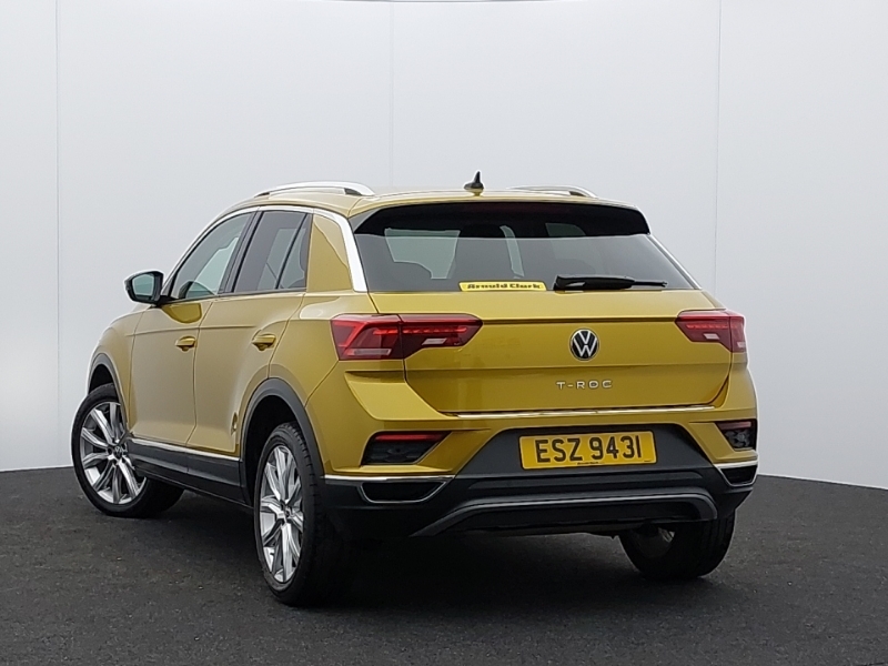 Volkswagen T-Roc 1.5 Tsi Evo Sel Dsg Yellow