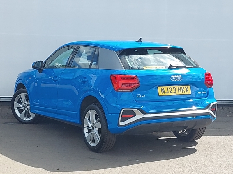 Audi Q2 35 Tfsi S Line NJ23HKX Blue #2