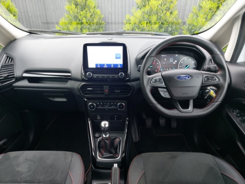 Ford Ecosport 1.0 Ecoboost 125 St-line CV72HMZ White #3