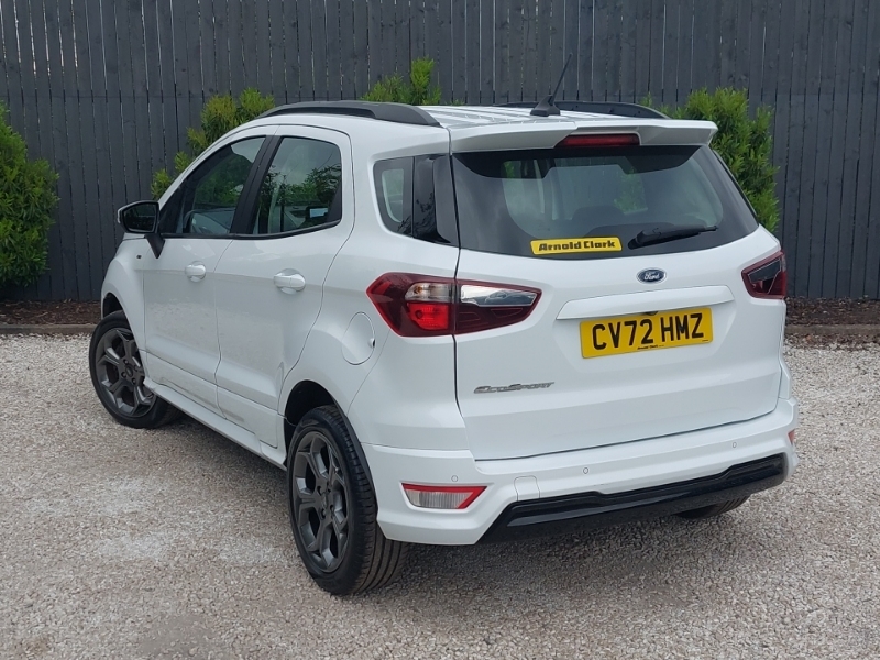 Ford Ecosport 1.0 Ecoboost 125 St-line CV72HMZ White #2