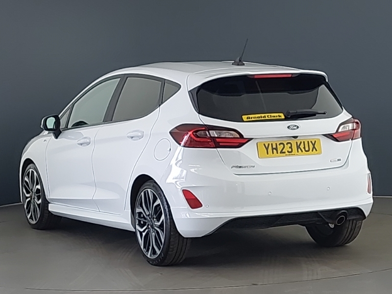Ford Fiesta 1.0 Ecoboost Hybrid Mhev 125 St-line X YH23KUX White #2
