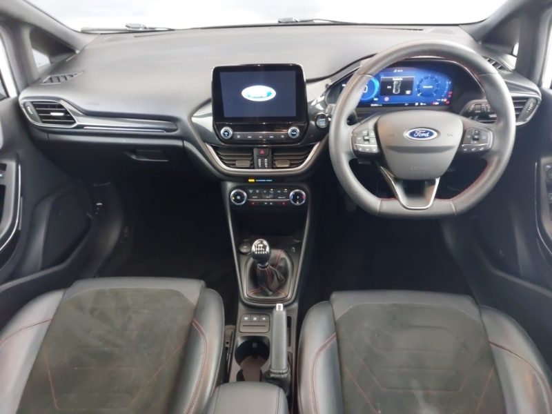 Ford Fiesta 1.0 Ecoboost Hybrid Mhev 125 St-line X YH23KUX White #3