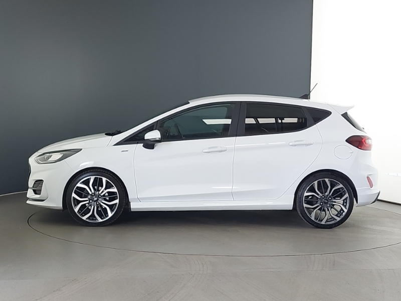 Ford Fiesta 1.0 Ecoboost Hybrid Mhev 125 St-line X YH23KUX White #4