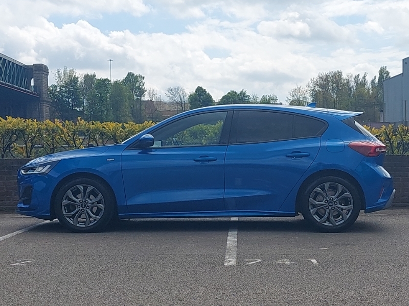 Ford Focus 1.0 Ecoboost St-line NX23JUV Blue #4