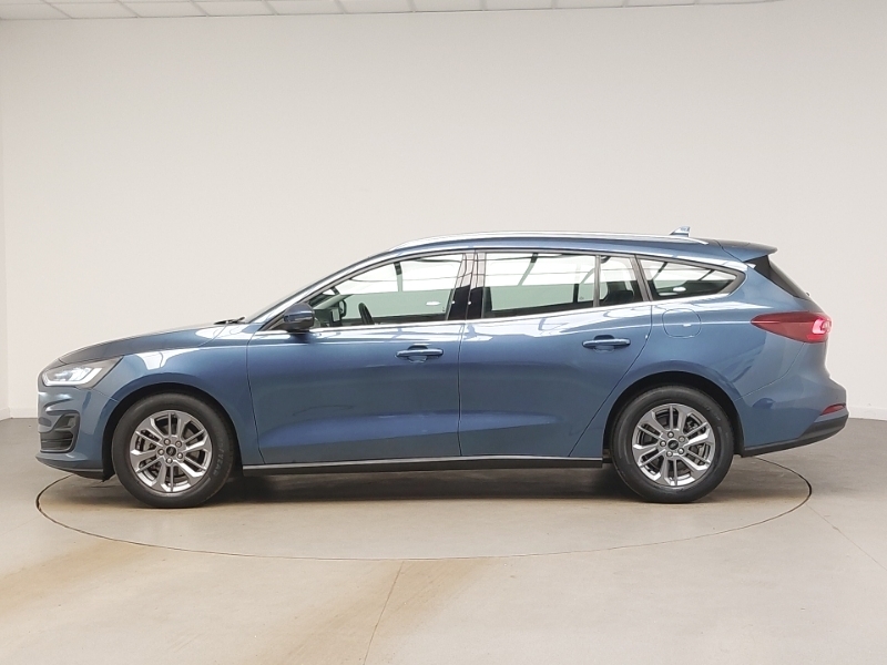 Ford Focus 1.0 Ecoboost Hybrid Mhev 155 Titanium HV23RVC Blue #4