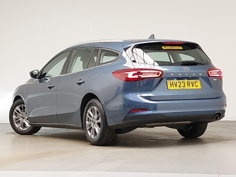 Ford Focus 1.0 Ecoboost Hybrid Mhev 155 Titanium HV23RVC Blue #2