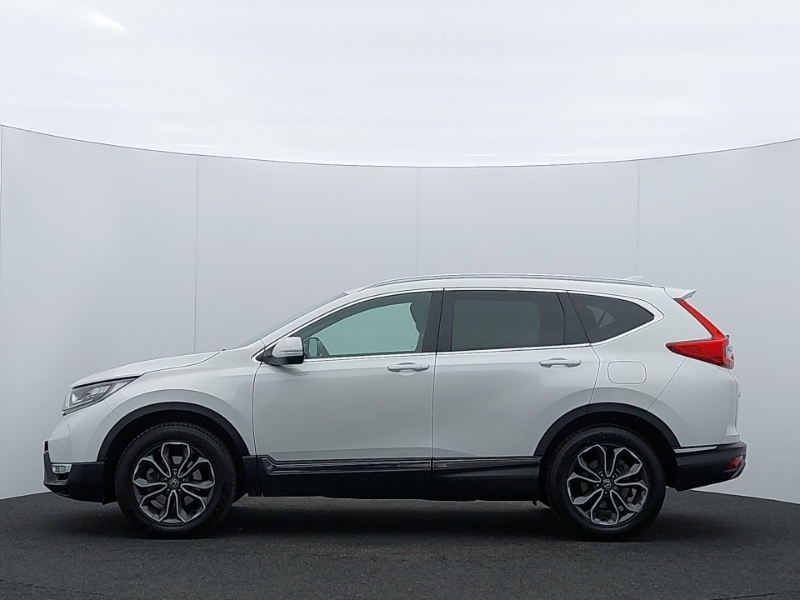 Honda Cr-V 2.0 I-mmd Hybrid Ex Ecvt SN72WJM White #4