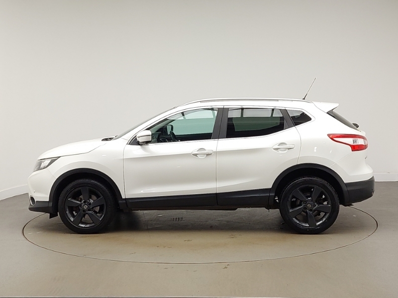 Nissan Qashqai 1.5 Dci N-tec SR15LVG White #4