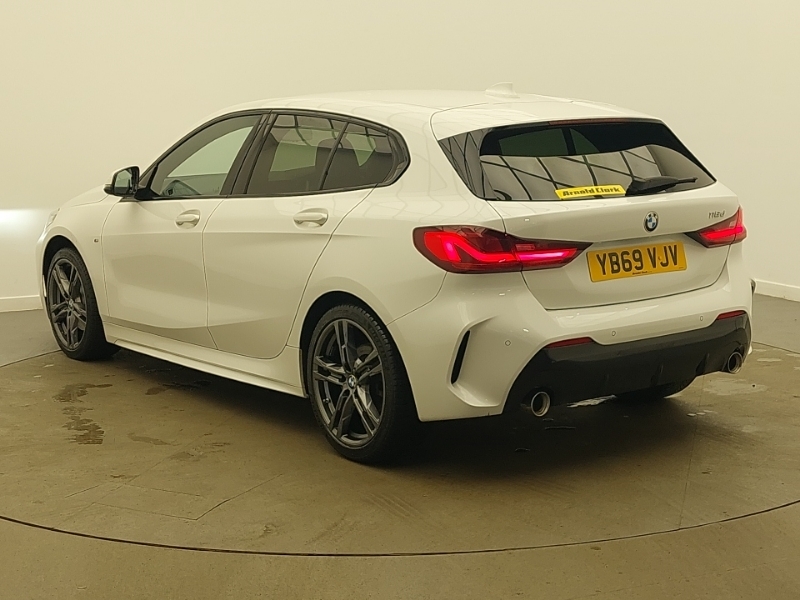 BMW 1 Series 118D M Sport Step YB69VJV White #2