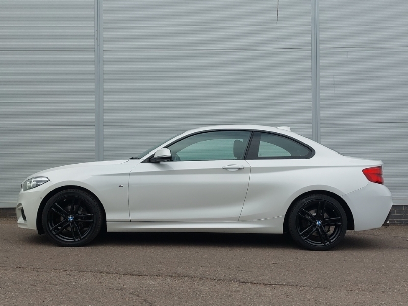 BMW 2 Series 218I M Sport Nav DL67OUG White #4