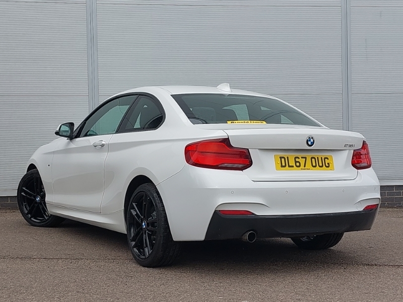 BMW 2 Series 218I M Sport Nav DL67OUG White #2