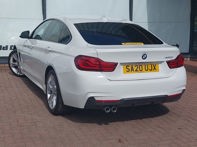 BMW 4 Series 420I M Sport Professional Media White #2