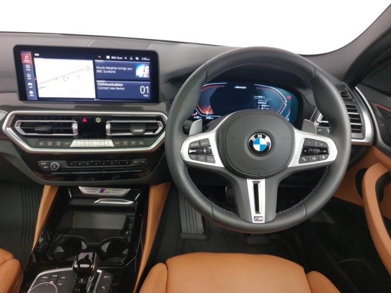 BMW X4 Xdrive M40i Mht White #5