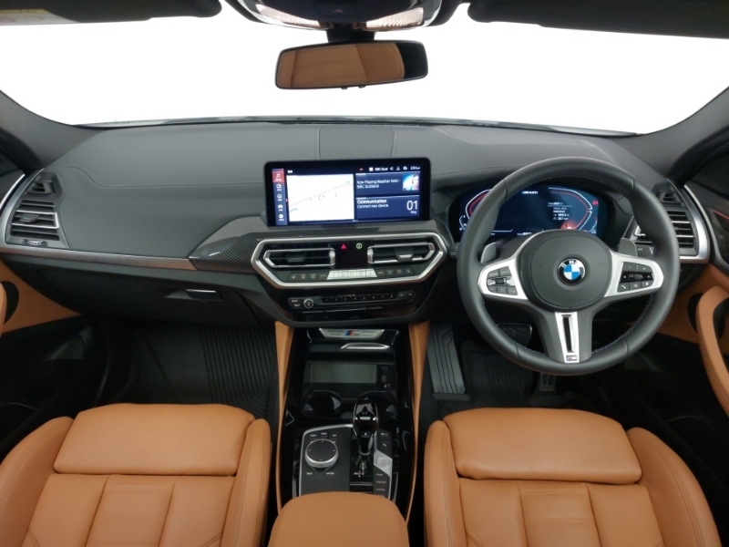BMW X4 Xdrive M40i Mht White #4