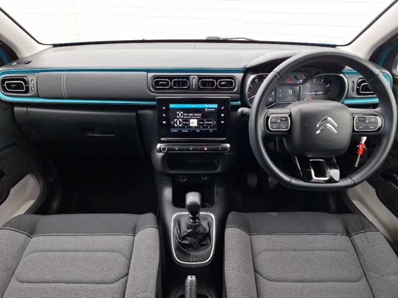 Citroen C3 1.5 Bluehdi Shine Plus SX22EWR Blue #3
