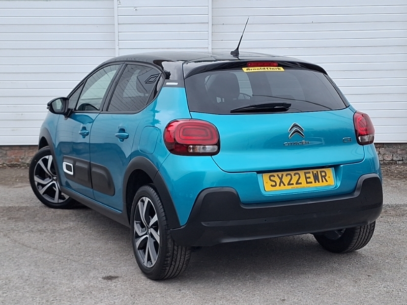 Citroen C3 1.5 Bluehdi Shine Plus SX22EWR Blue #2