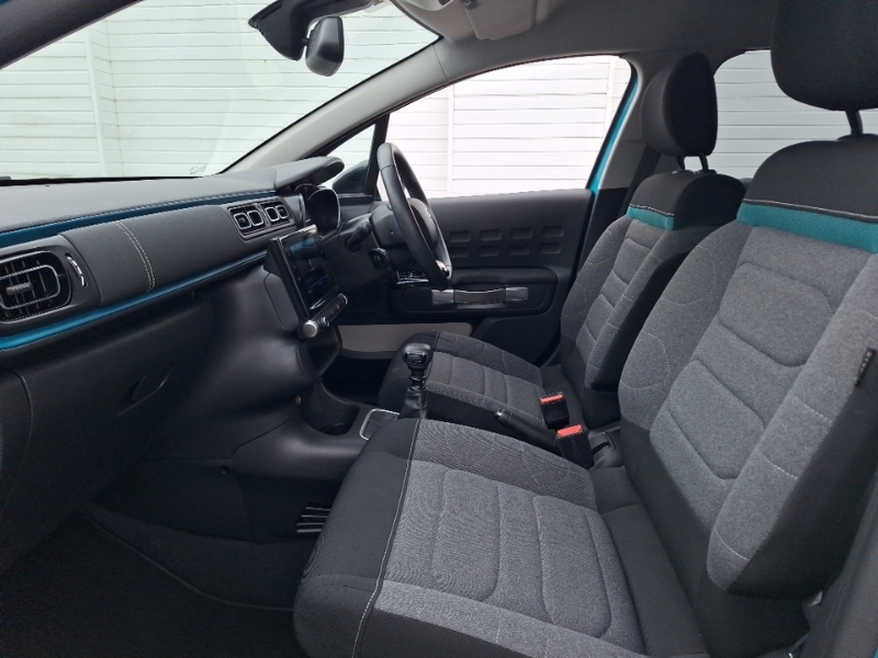 Citroen C3 1.5 Bluehdi Shine Plus SX22EWR Blue #5
