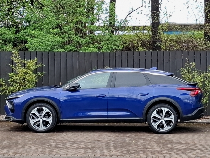 Citroen C5 X 1.2 Puretech 130 Sense Plus Eat8 SL72CTZ Blue #4