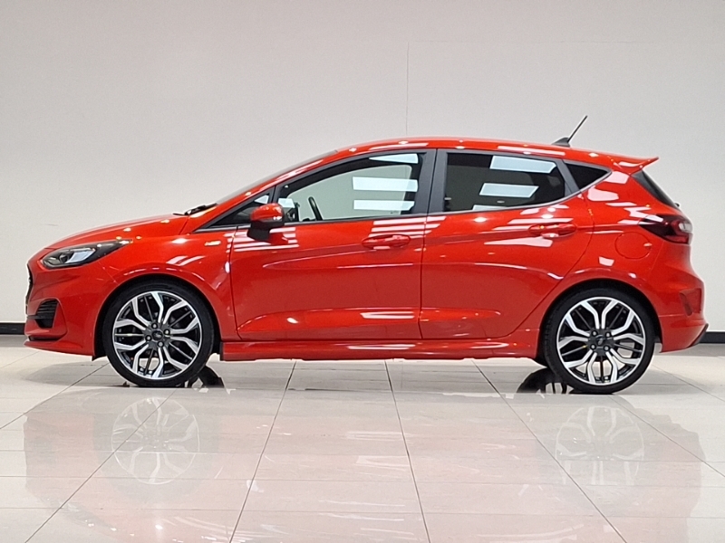 Ford Fiesta 1.0 Ecoboost Hybrid Mhev 125 St-line X NA23SVP Red #4