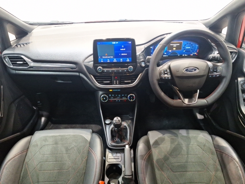 Ford Fiesta 1.0 Ecoboost Hybrid Mhev 125 St-line X NA23SVP Red #3