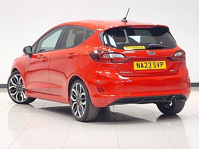 Ford Fiesta 1.0 Ecoboost Hybrid Mhev 125 St-line X NA23SVP Red #2