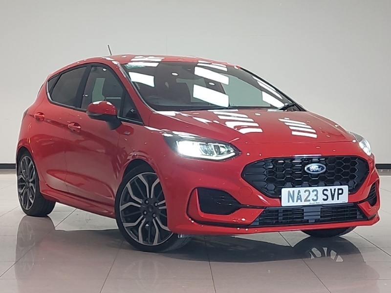 Ford Fiesta 1.0 Ecoboost Hybrid Mhev 125 St-line X Red