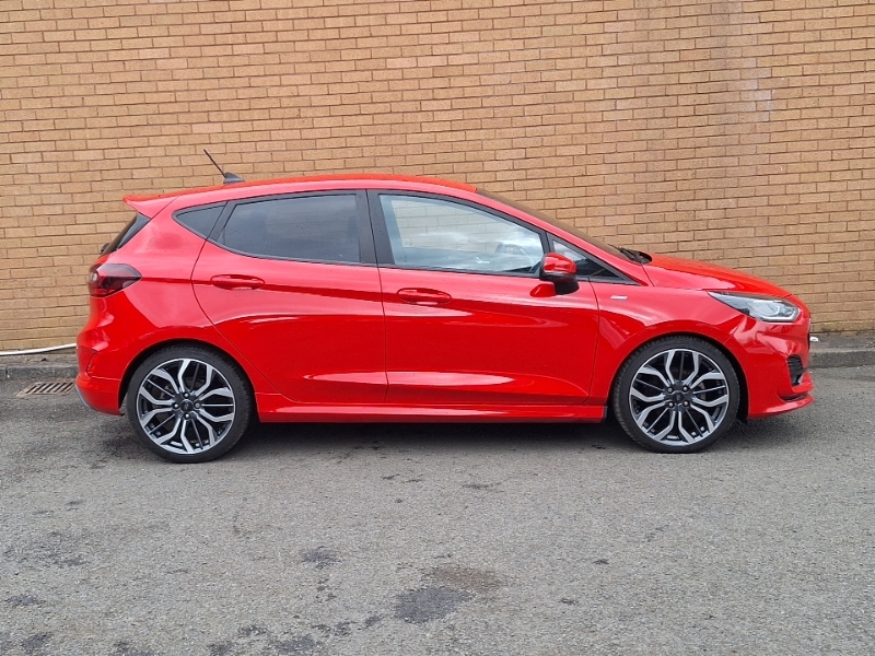 Ford Fiesta 1.0 Ecoboost Hbd Mhev 125 St-line X ST23JXO Red #4