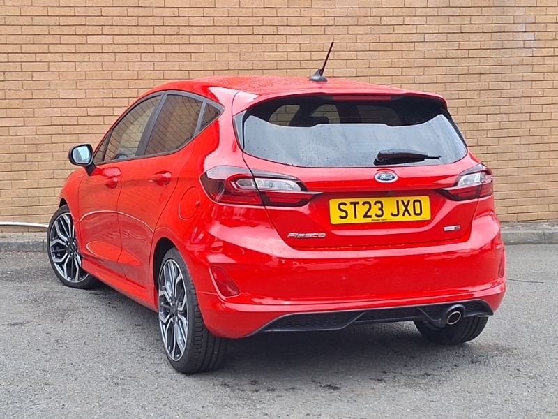 Ford Fiesta 1.0 Ecoboost Hbd Mhev 125 St-line X ST23JXO Red #2