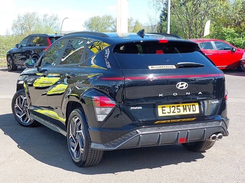 Hyundai Kona 1.6 Hybrid 129 N Line Dct EJ25MVD Black #2