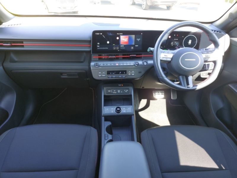 Hyundai Kona 1.6 Hybrid 129 N Line Dct EJ25MVD Black #3