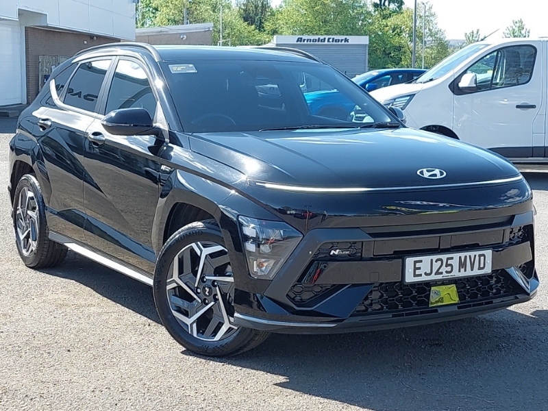 Hyundai Kona 1.6 Hybrid 129 N Line Dct Black
