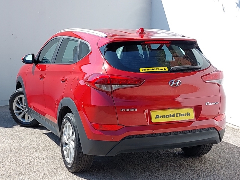 Hyundai Tucson 1.6 Gdi Blue Drive Se Nav 2Wd HF18ZYD Red #2