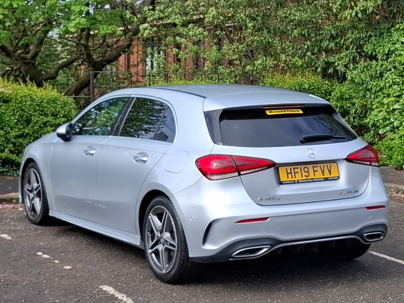 Mercedes-Benz A Class A180d Amg Line Premium HF19FVV Silver #2