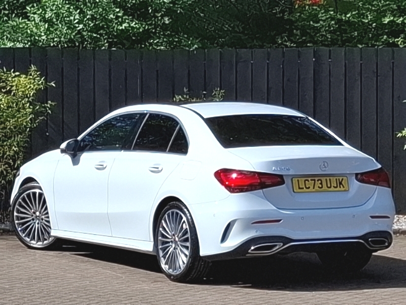 Mercedes-Benz A Class A200 Amg Line Premium Plus LC73UJK White #2