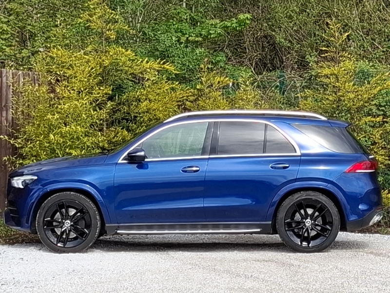 Mercedes-Benz GLE Class Gle 350D 4Matic Amg Line Prem 9G-tron 7 St YK70NLC Blue #4