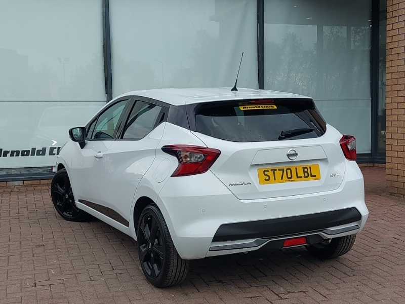 Nissan Micra 1.0 Ig-t 100 N-tec ST70LBL White #2