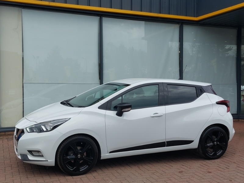 Nissan Micra 1.0 Ig-t 100 N-tec ST70LBL White #4