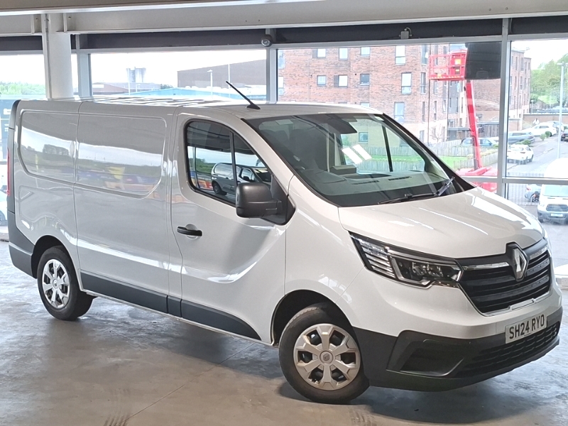 Renault Trafic Sl30 Blue Dci 130 Start Van SH24RYO White #6
