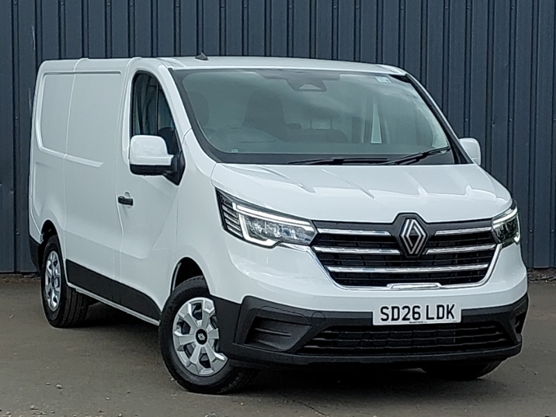 Renault Trafic Sl30 Blue Dci 130 Advance Safety Van White