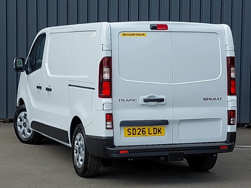 Renault Trafic Sl30 Blue Dci 130 Advance Safety Van SD26LDK White #2
