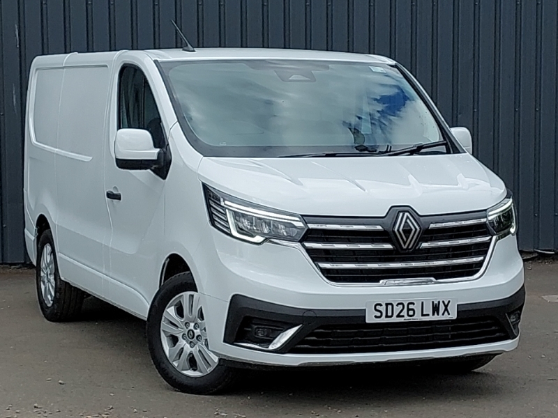 Renault Trafic Sl30 Blue Dci 130 Extra Safety Van White