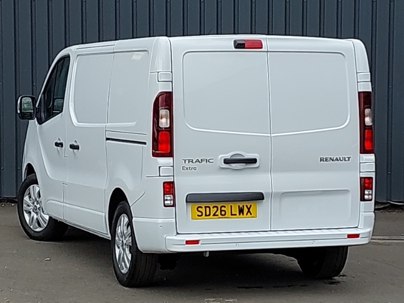 Renault Trafic Sl30 Blue Dci 130 Extra Safety Van SD26LWX White #2